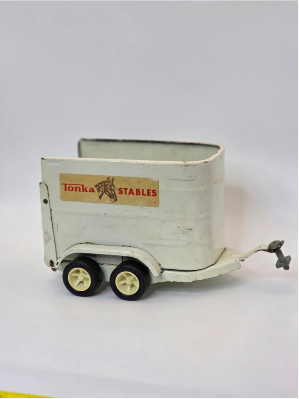 Boys Tonka Stables Horse Trailer Toy White Red One Size